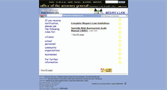 Desktop Screenshot of aboutmeganslaw.org